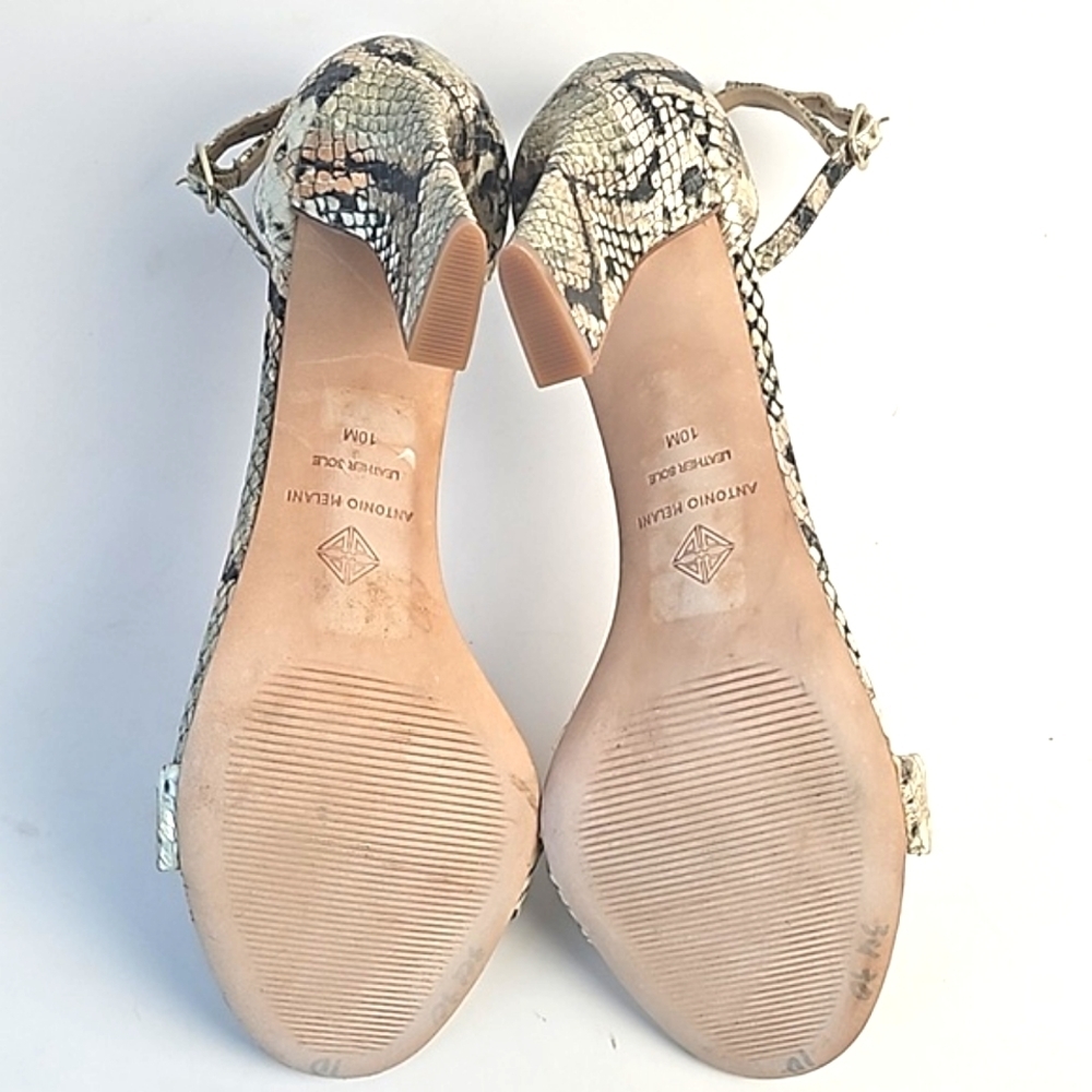 ANTONIO MELANI Snakeskin Heels - Picture 12 of 16